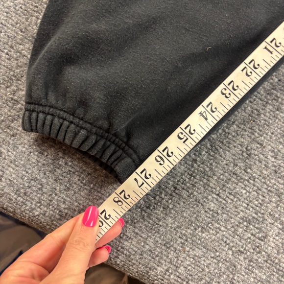 SKIMS Women’s Black Cotton Fleece Classic Jogger Sweatpants size: XL - Picture 7 of 10